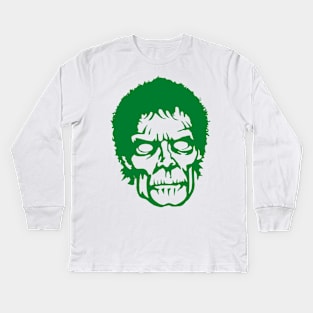 Dead Kill Zombie Face Monster Kids Long Sleeve T-Shirt